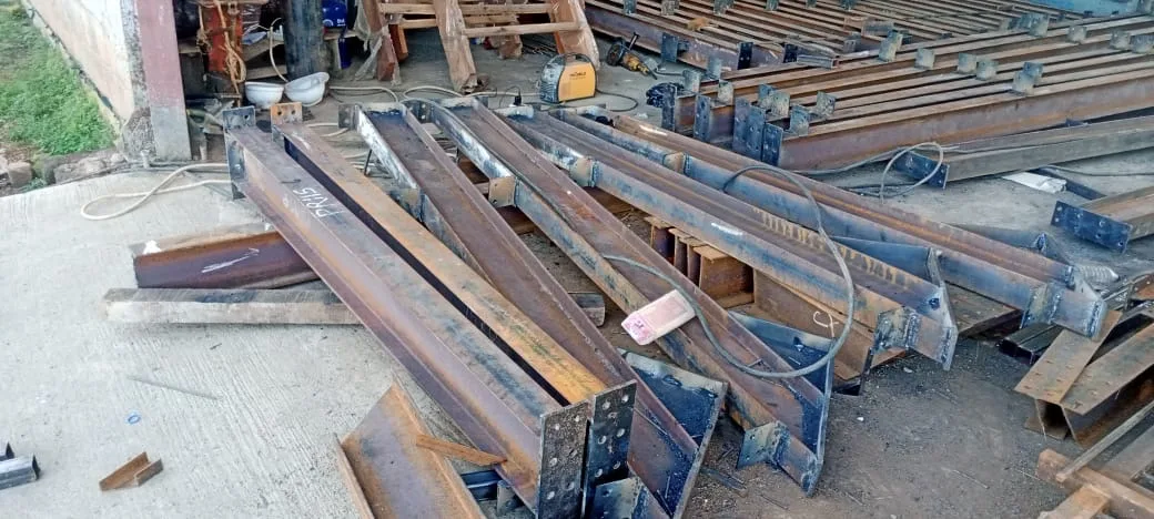 St. Paul Kalambi Church — structural steel fabrication and erection, DRC